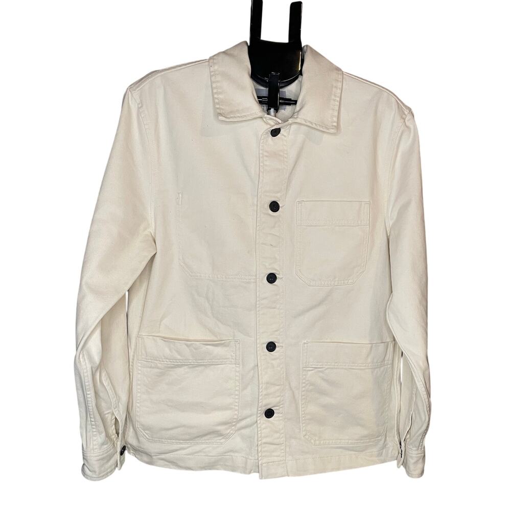 H&M Cream Button-Up Jacket